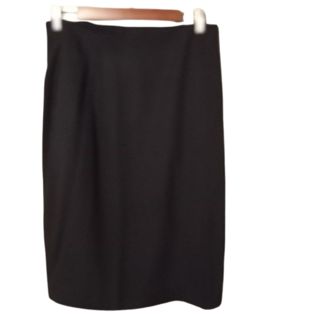 Dana Buchanan 14 Silk Pencil Skirt in Black - Funeral